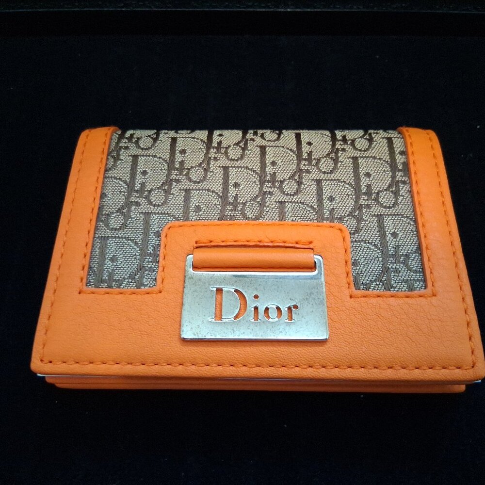 Christian Dior Compact Wallet with Dust Bag - New Vintage 2005 - with COA - Picture 2 of 16